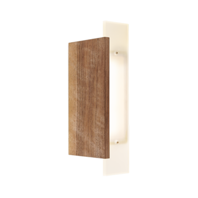 Kinkiet LED Blaze 40 cm drewniany orzech amerykański LOFTLIGHT