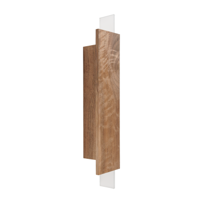 Sconce LED Blaze 20 cm wooden american walnut LOFTLIGHT