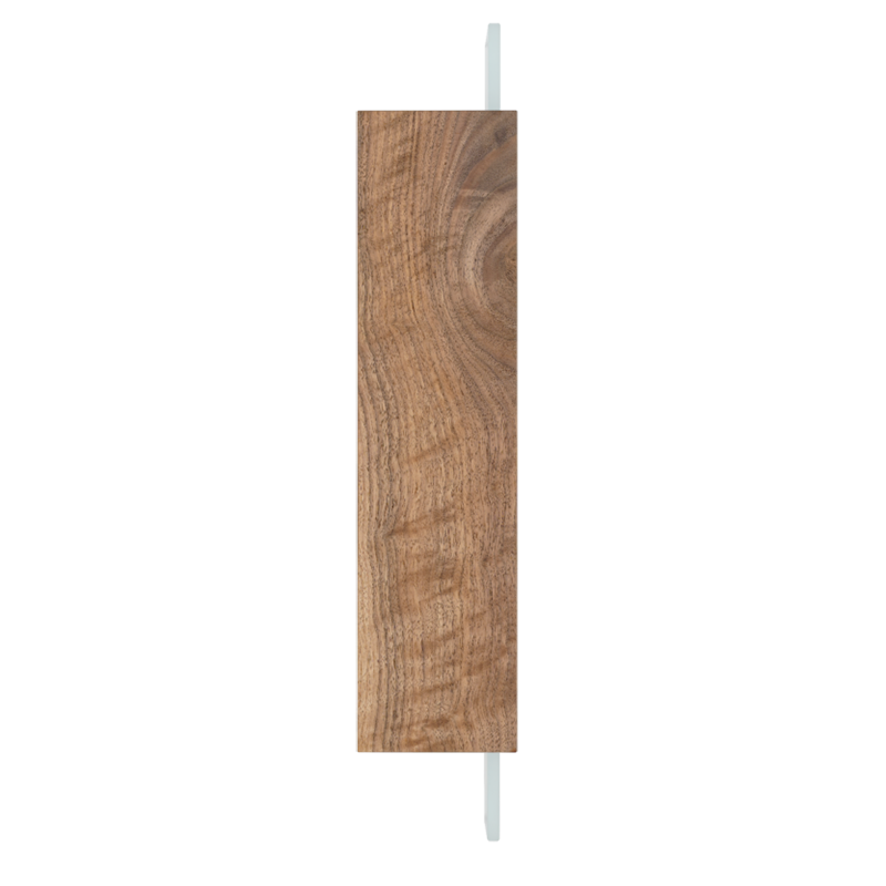 Sconce LED Blaze 20 cm wooden american walnut LOFTLIGHT