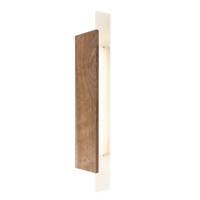 Sconce LED Blaze 20 cm wooden american walnut LOFTLIGHT