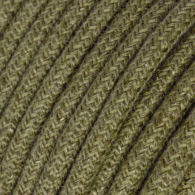 Kabel Brązowa Kora RN26 w oplocie z juty dwużyłowy 2x0.75 Creative-Cables