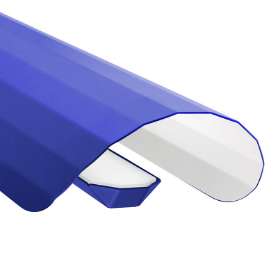 Apolin linear hanging lamp 120cm cobalt and white Kaspa