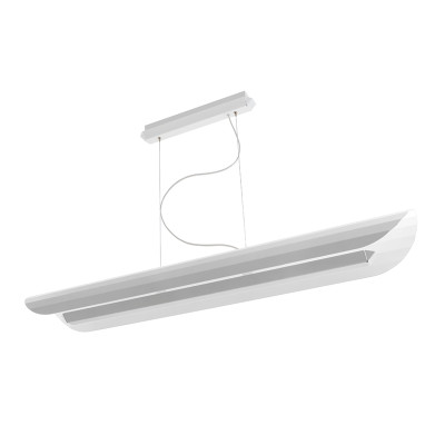 Apolin linear hanging lamp 120cm white Kaspa