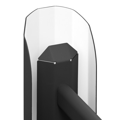 Apolin multi-arm pendant lamp black and white Kaspa