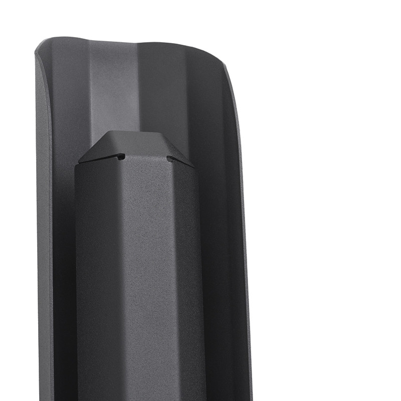 Apolin 45cm black wall lamp Kaspa