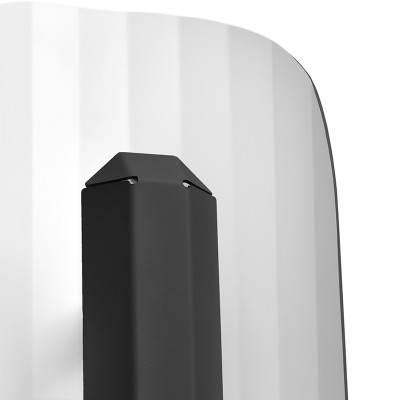 Lampa ścienna Apolin 65cm czarno-biała Kaspa