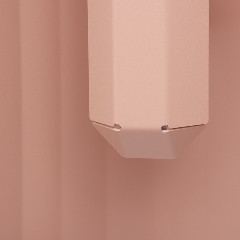 Lampa ścienna Apolin 65cm różowa Kaspa