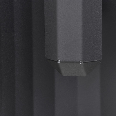 Apolin 65cm black wall lamp Kaspa