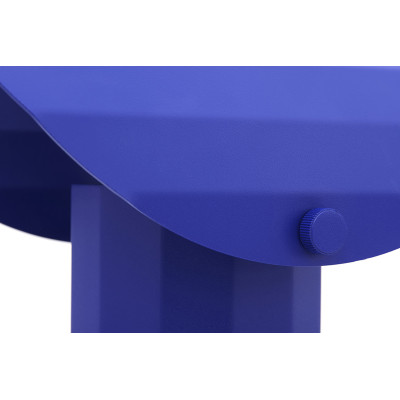 Lampa stołowa Apolin 30cm kobaltowa Kaspa