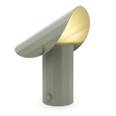 Apolin 30cm sage table lamp Kaspa