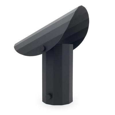 Lampa stołowa Apolin 30cm czarna Kaspa