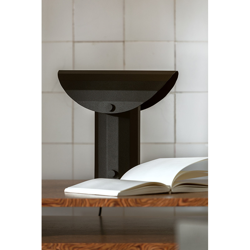 Apolin 30cm black table lamp Kaspa