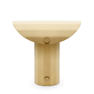 Apolin 30cm brushed brass table lamp Kaspa