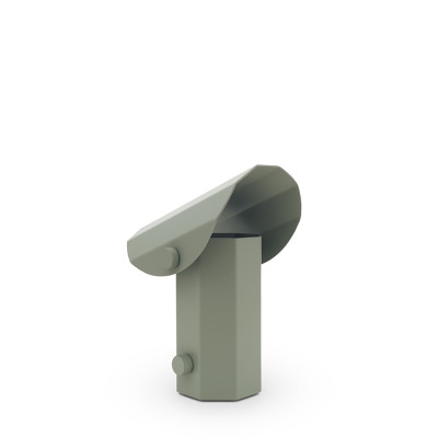 Lampa stołowa Apolin 18cm szałwiowa Kaspa