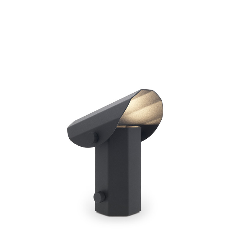 Apolin 18cm black table lamp Kaspa