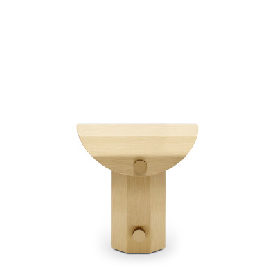 Apolin 18cm brushed brass table lamp Kaspa