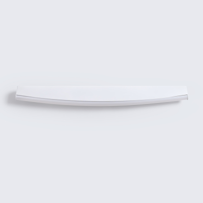 White Jorun wall lamp with a built-in 3000K LED panel THORO