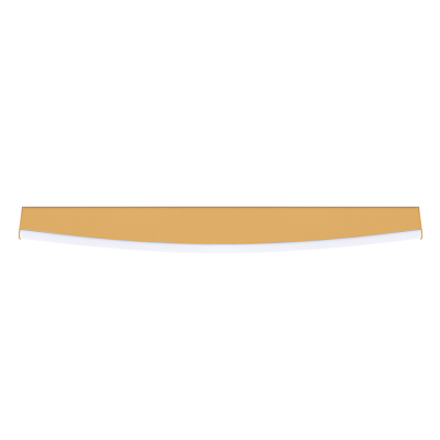 Golden Jorun wall lamp with a built-in 3000K LED panel THORO