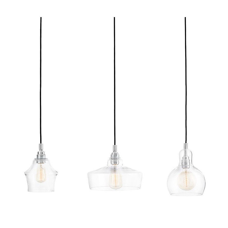 Longis Listwa III Pendant Light Rail Chrome