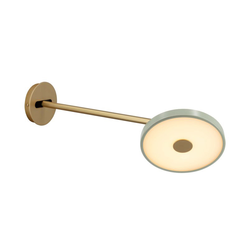 Asteria Wall Long wall lamp olive, brass Umage
