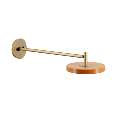 Lampa ścienna Asteria Wall Long pomarańczowy, mosiądz Umage