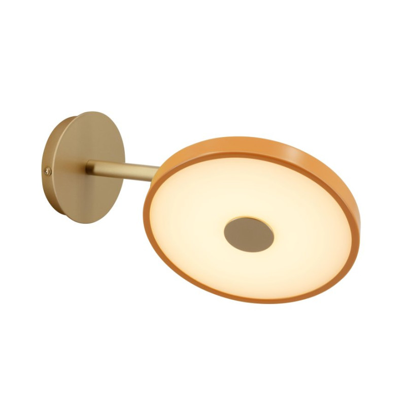 Lampa ścienna Asteria Wall Short pomarańczowy, mosiądz Umage