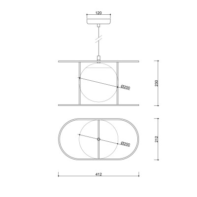 ANGA A ceiling lamp / plafond