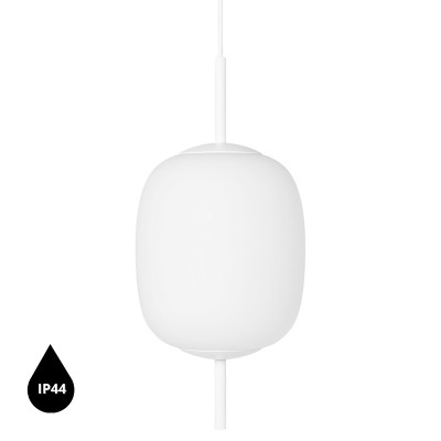 EPLI MINI white ceiling pendant lamp IP44 UMMO