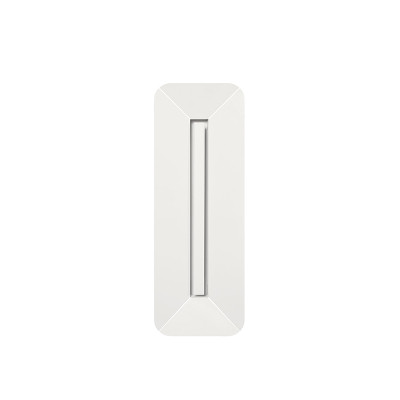 White wall lamp YOTTSU W A with built-in 3000K LED panel UMMO