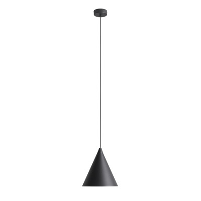 Lampa wisząca FORM Black z czarnym kloszem Aldex