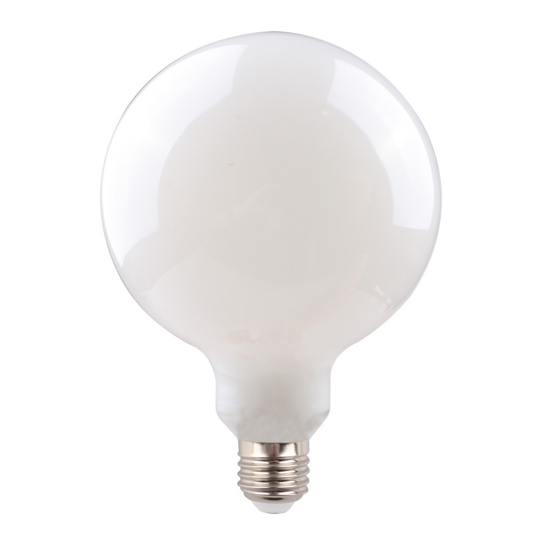 Mleczna żarówka dekoracyjna eco LED 125mm 4W ściemnialna Bulbo