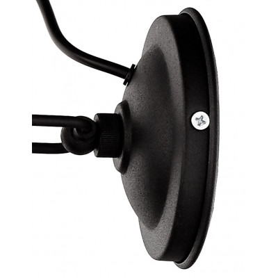 Nautilius Wall Lamp / Ceiling Lamp Black