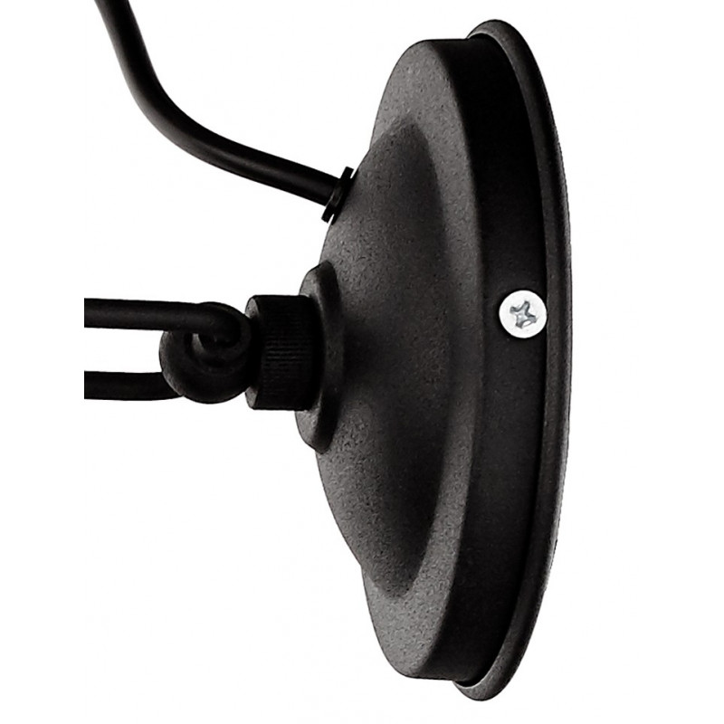Nautilius Wall Lamp / Ceiling Lamp Black