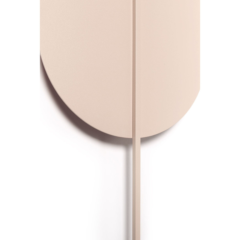 Lampa ścienna ROKKE beżowa z ozdobnym elementem UMMO 24h