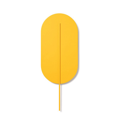 Lampa ścienna ROKKE melonowa z ozdobnym elementem UMMO 24h
