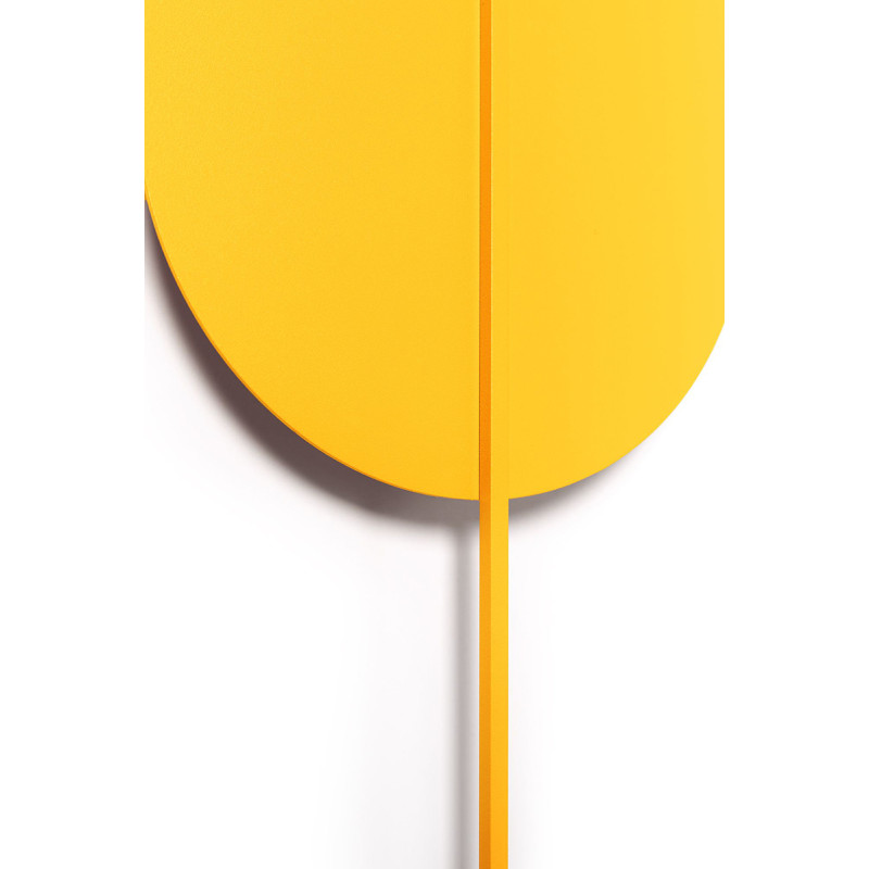 Lampa ścienna ROKKE melonowa z ozdobnym elementem UMMO 24h