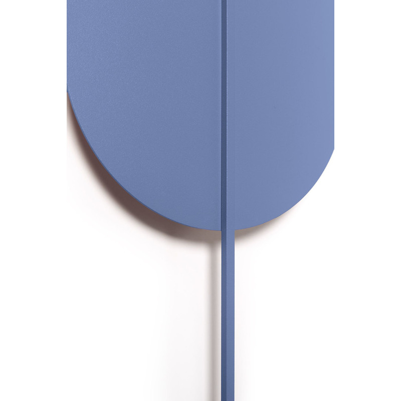 Wall lamp ROKKE light blue with decorative element UMMO 24h