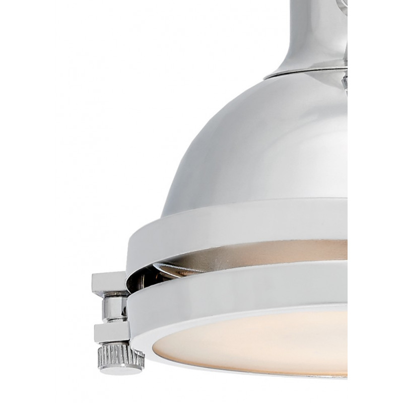 Nautilius Wall Lamp / Ceiling Lamp Chrome