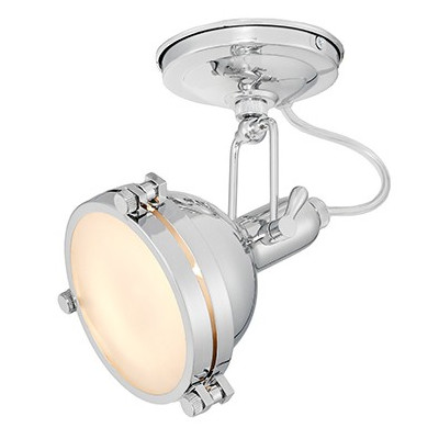 Nautilius Wall Lamp / Ceiling Lamp Chrome
