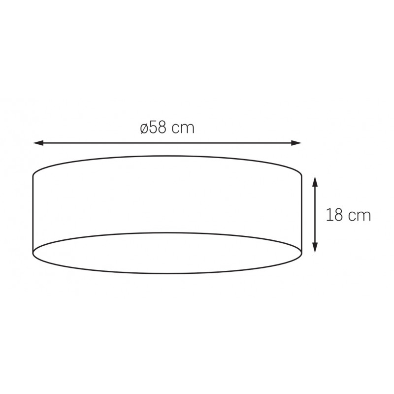 Space M Plafond / Wall Lamp White