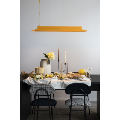 YOTTSU B melon hanging lamp with built-in LED panel 3000K UMMO