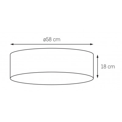 Space M Plafond / Wall Lamp Black