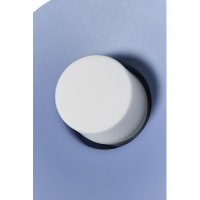Blue CAPONIO W A wall lamp with a milky lampshade UMMO