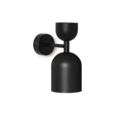 Lampa ścienna SUPURU W czarny kinkiet UMMO