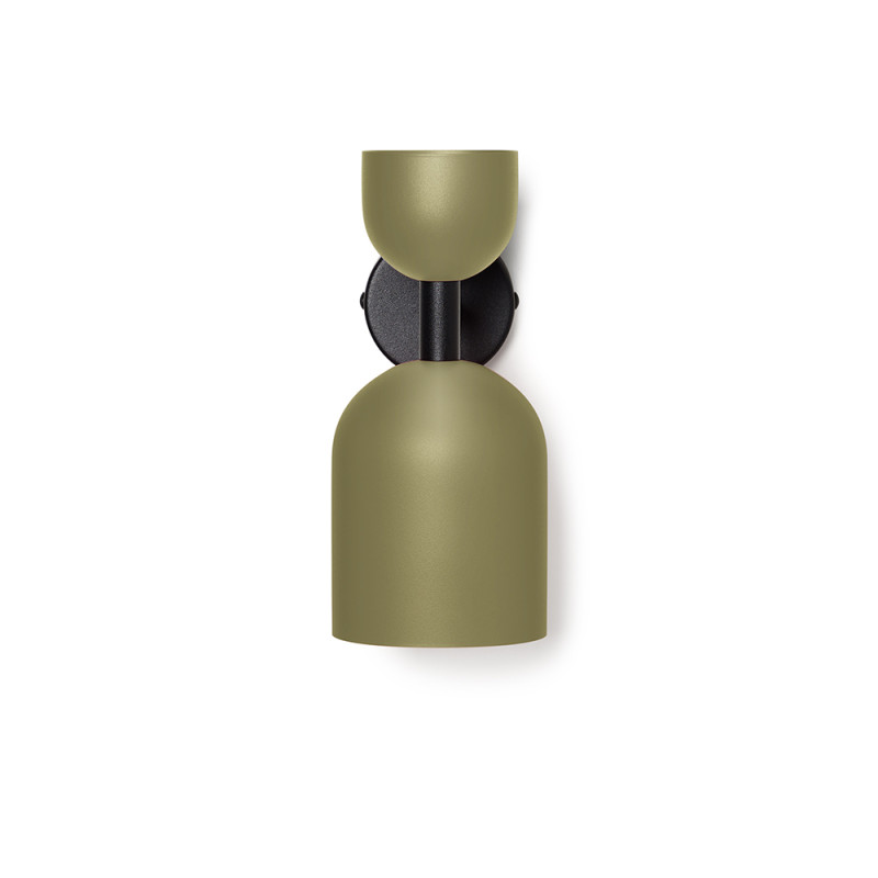 Adjustable wall lamp SUPURU W olive wall lamp with black tube UMMO