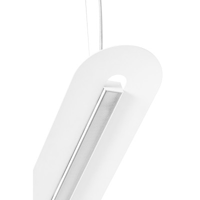 SENKEI C white pendant lamp with integrated LED panel 3000K UMMO