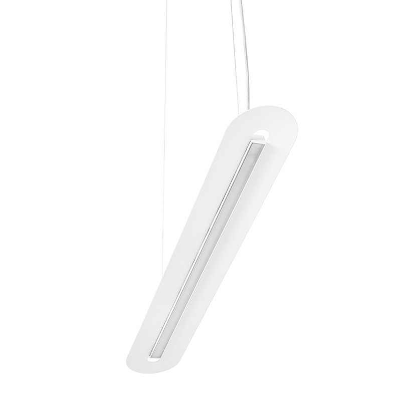 SENKEI C white pendant lamp with integrated LED panel 4000K UMMO