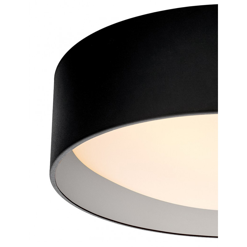 Vero L Plafond / Wall Lamp Black / Silver