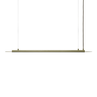 SENKEI C olive pendant lamp with integrated panel LED 3000K UMMO