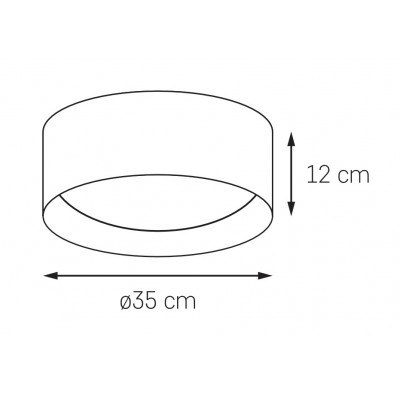 Vero S Plafond / Wall Lamp White / Gold